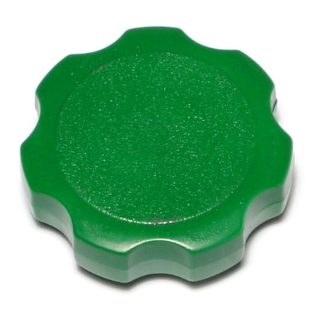 Midwest Fastener 3/8" Green Plastic Flowerette Thumb Screw Knobs 4PK 70931